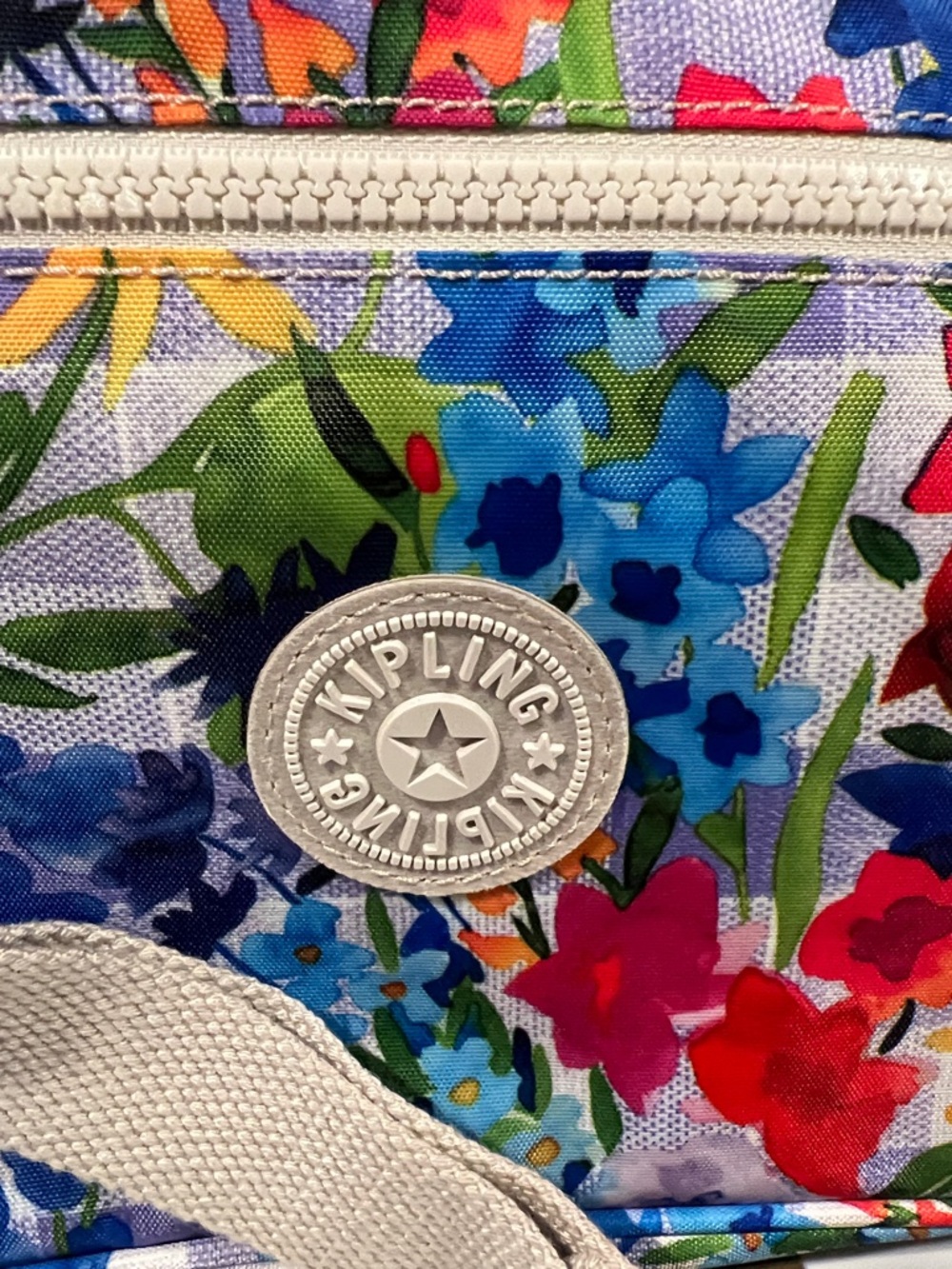Kipling Multicolor Floral Crossbody Shoulder Bag - Like New - Picture 3 of 14